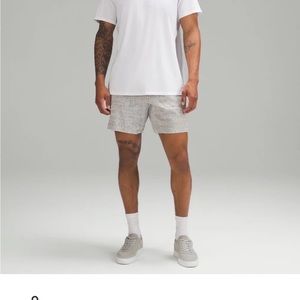 Grey Lulu at ease shorts 7 inch